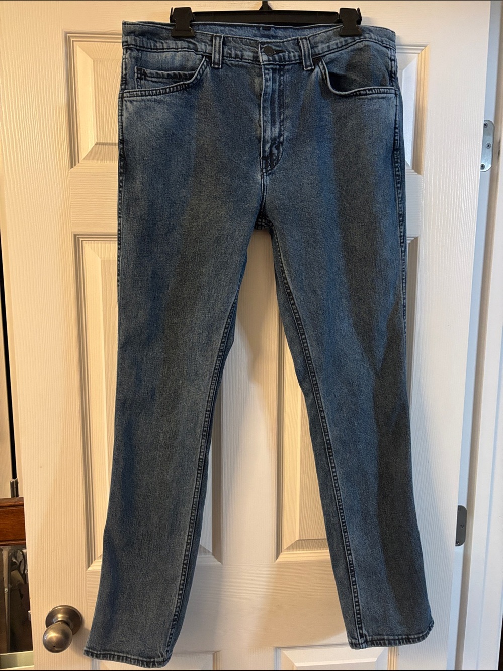 Levi's 511 Men's Straight Jeans - Classic Blue Denim